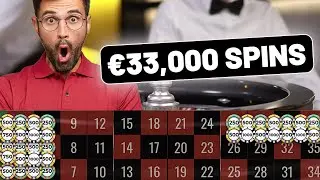 SPEED ROULETTE &ndash; &euro;33,000 SPINS &ndash; CRAZY HIGH STAKES!