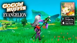 Go Go Muffin - Evangelion Collab Gameplay (Android/iOS)