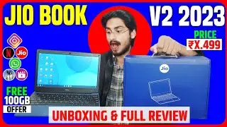 Jio Book V2 2023 Unboxing & Full Review | Ultimate Learning Laptop