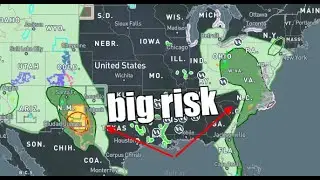 breaking  severe storms and tornados with tenisball sized hail and more are possible live today
