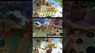 WUYAN UNSTOPPABLE!#HonorofKings #HOKxVegetablesFairy #NewSkin #VegetablesFairy #hokstudio #HOKID