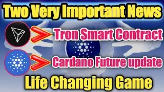 Tron Smart Contract  and Ada Two Very Impotent News For Life Changing saeed tech tv