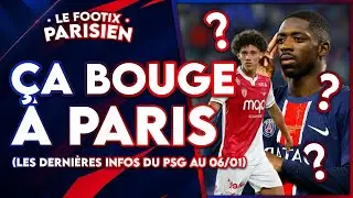 Point mercato PSG : Demb&eacute;l&eacute;, Akliouche et les dossiers du moment 🔥 (06/01)