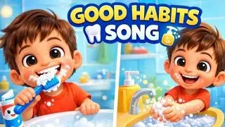 Good Habits Song for Kids 🦷🧼 | Brush Teeth, Wash Hands | Dudu Kids