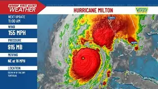 FIRST ALERT: Milton will make landfall overnight tonight as a dangerous hurricane