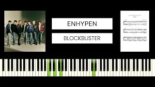 ENHYPEN - Blockbuster feat. YEONJUN of TOMORROW X TOGETHER (BEST PIANO TUTORIAL & COVER)