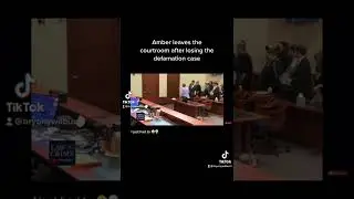 Amber leaves the court room after verdict is read- lashes out at lawyers 🤭🤣