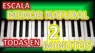 ESCALA MENOR NATURAL - F&Aacute;CIL Y BIEN EXPLICADO
