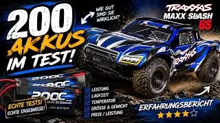 TRAXXAS MAXX SLASH REVIEW NACH ÜBER 200 Akkus und 1 JAHR BASHEN!