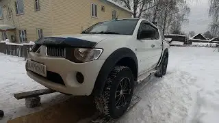 Кап. ремонт переднего кардана  Mitsubishi L200. Ообзор диагностики XTOOL d5s.