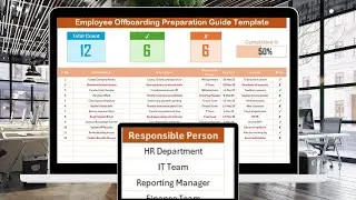 Employee Offboarding Preparation Guide Checklist in Excel