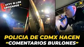 Policías “burlones” de la CDMX retienen a jóvenes que iban por cena