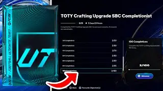 How to Complete TOTY Crafting Upgrade SBC Completionist Objectives Fast in FC 26