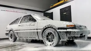 Restored Toyota AE86 Trueno Protected With PPF and Ceramic Coating