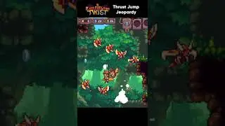 Thrust jump your way to hard to reach places! (Eagle Island Twist) #shorts