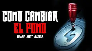 MITSUBISHI ECLIPSE GS - Como cambiar el pomo en carro automatico