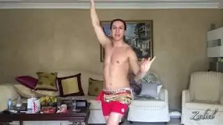 Turkish Belly Dance movements - Turkish Basic step and Turkish Drop Kick. English tutorial