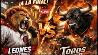 LEONES DEL ESCOGIDO VS  TOROS DEL ESTE PREVIA EN VIVO