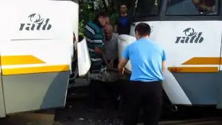 RATB: Linia de tramvai METROUUSOR 41 blocata pentru 20 minute in aceasta dupa-amiaza