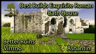 Vintage Story Best Builds 50 Virrno's Exquisite Roman Bath House #vintagestory