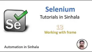 Selenium Tutorial Series 13 Working with frames in Selenium