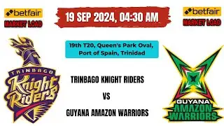 CPL 2024 - TKR vs GAW Match 19 Prediction | TKR vs GAW Dream 11 Team | Today CPL Match Winner | #CPL
