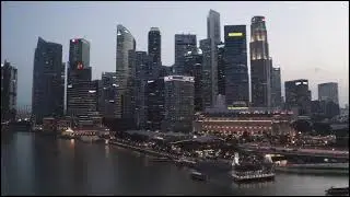 Financial District Singapore no copyright video | CFV copyright free video