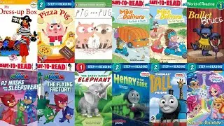 Ready to Read Level 1 and 2  Audio books.| 13 books in 1 video. || Doing It Right book.| Read Aloud.