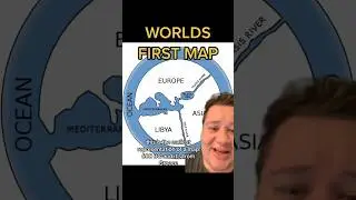 WORLDS FIRST MAP #history #historical #map #maps #geography #mapping #ancienthistory