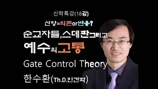 신학특강18:Gate Control Theory로 본 순교의 의미(한수환.Th.D.인간학)