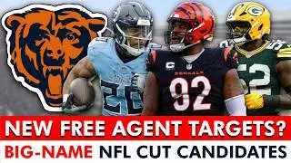 5 BIG-NAME Players Chicago Bears Could Sign Based On Top NFL Cut Candidates