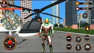Grand Flying Iron Hero Rescue Missions (by Grand Superhero Games) Android GamePlay