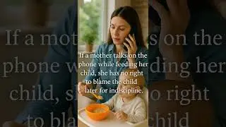 Parenting Truth | Mother, Phone & Child 📱👶 | Life Lesson| Discipline Starts With Us 👩&zwj;👦💬 | Social
