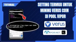 [TUTORIAL] SETTING TERMUX FOR MINING VERUS COIN IN VIPOR.NET POOL (2025)
