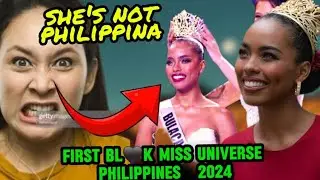 BREAKING NEWS; First ever BLACK woman crowned Miss universe philippines leaves Philippinos Mad...