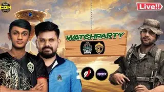 XROCK vs GODL | CDM S9 2025 Stage 1 Week 1 WATCH PARTY #CDMS9 #codm #codmindia