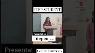 PRESENTATION OF ITEP STUDENT#ncet #itep #itepian #studentlife #shortsfeed