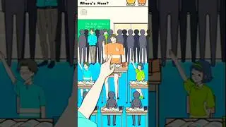 お母さんはどこ？😔 保護者と先生の面談中🤝👎背の高い男の子🎭 #gamingzone #tallboots #shortsviral #スマホゲーム #youubegaming #oldies