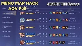 Arena Of Valor EU - Map Hack, Drone View, AIMBOT Full Heroes, Auto Smite, Unlock Skin & AntiBan 100%