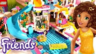 Lego Friends Heartlake Summer Pool 2017 Building Review 41313