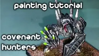 How To Paint A Covenant Hunter - Halo Ground Command