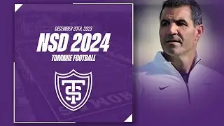 Tommie Football 2024 National Signing Day Presser