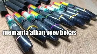 Merakit baterai 12 volt dari bekas veev now