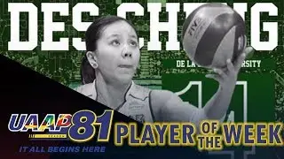 UAAP 81 WV: Desiree Cheng | Player of the Week
