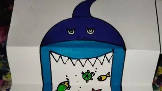 Fish#shark#Shark machhali #fish drawing#viralvideo #video #youtubeshorts #