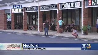 Long Lines Begin To Form At NJ MVC Day After Reopening From Monthslong COVID-19 Closure