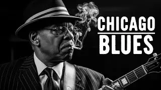 Relaxing Blues Music | Chicago Blues Night Atmosphere