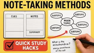Ace your exams fast: Cornell notes + mind map hacks