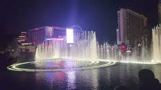 The Most Wonderful Time of the Year! Las Vegas Bellagio Fountains Christmas Water Show 4K