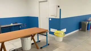Fasce paracolpi policarbonato Proexpanso per mensa scolastica